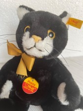 Süße kuschelige Steiff Katze Possy 6225/28, KFS, gegliedert, Pieps-Stimme, top!