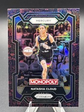 2024 Panini Prizm Monopoly WNBA #11 Natasha Cloud Classic Icons Red Prizm