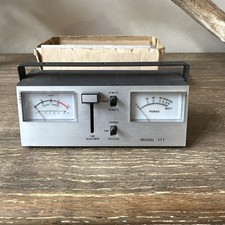 Vintage 3 function swr field strength meter model  171 For CB Radio Equipment.