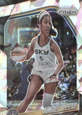 2025 Panini Prizm WNBA Angel Reese Ice Prizm #92 Chicago Sky