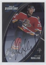 2002 ITG Be A Player Signature Series Signatures Kristian Huselius #106 Auto 3y4
