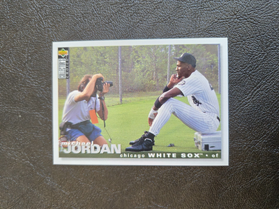 1995 UPPER DECK COLLECTORS CHOICE MICHAEL JORDAN CARD #500 CHICAGO 