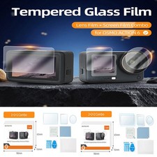 HD Screen Protector For DJI Osmo Action 6 Clear Tempered Glass Protective Films