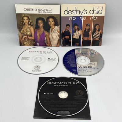 Destiny's Child CD Singles Lot No No No Got's My Own Why You Actin Beyonce Promo