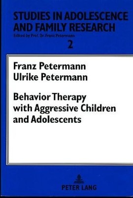 Behavior therapy with aggressive children and adolescents. Studies in Adolescenc