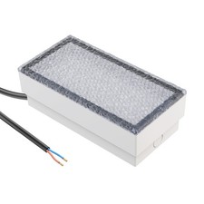 LED Pflasterstein Bodeneinbauleuchte CUS f&uuml;r au&szlig;en, IP67, eckig, 20 x 10cm,