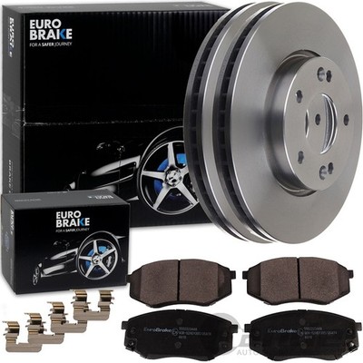 EuroBrake BREMSSCHEIBEN 280mm BELÄGE VORNE passend für HYUNDAI ix20 JC 2010-2019