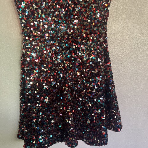 Mini Boden Inspired By Roald Dahl Girls sequin Dress A Line 9-10 Yrs - Picture 5 of 15