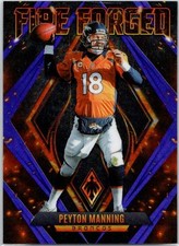 2022 Panini Phoenix #FF-9 Peyton Manning Fire Forged Purple #/125