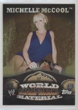 2010 Topps WWE World Championship Material Michelle McCool #W20 0c3