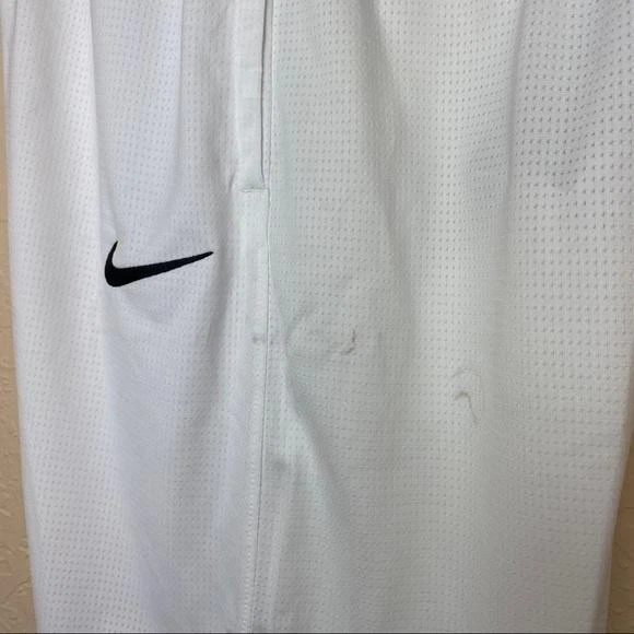 Pantalones Cortos de Baloncesto Nike Dri-FIT Niños XL Blanco Negro Ajuste Estándar Etiquetas CU9137-100 Foto 3 de 4