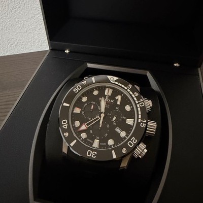 EDOX Chronoffshore-1 Black Dial Armbanduhr