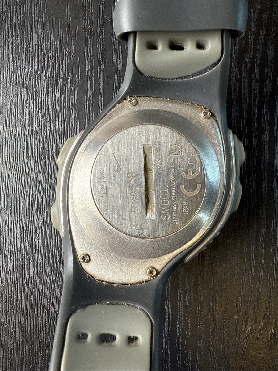 Nike Triax C8 SM0017 Digital Watch Alarm 50 Lap 50m New Battery | eBay