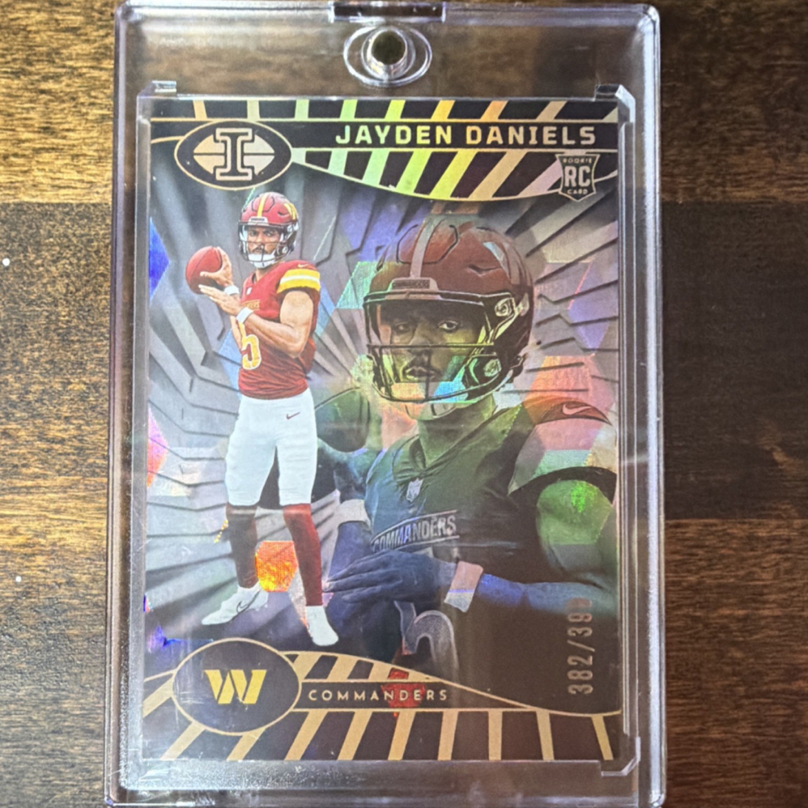 Panini 2024 Illusions Cubic Jayden Daniels Rookie #93 /399 Commanders