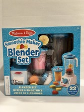 Melissa  Doug Smoothie Maker Blender with 22 Pieces NEW