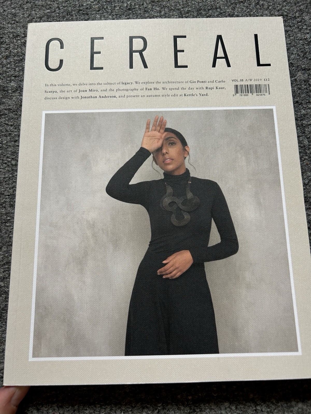 Cereal Magazine Volume 18 Architecture Gio Ponti Carlo Scarpa Joan Miro Art New