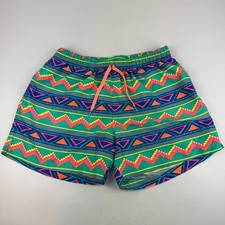 Chubbies Mens Size XL x 4.5in Swim Trunks Board Shorts Unlined Aztec Made in USA