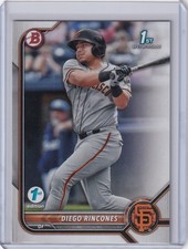 2022 Bowman 1st Edition #BPPF-65 Diego Rincones San Francisco Giants