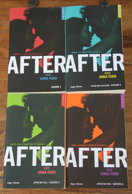 AFTER - STAFFEL 1 bis 4 - ANNA TODD - HUGO ROMAN - 2015/16 - GUTER ZUSTAND
