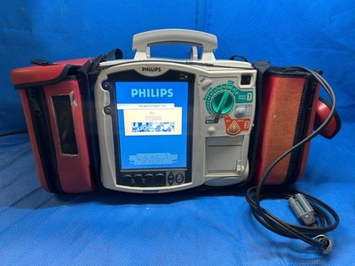 Philips HeartStart MRx Monitor M3536A Unit Only With 2 Batteries Power Tested