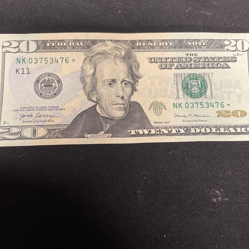 Lot Of 6 Federal Reserve Star Notes $100, $50, $20, $10, $5, $1 2009, 2013, 2017 - Picture 5 of 8