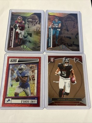 Lot Of (21) Panini Football Cards All Numbered To 499. Lawrence, London, Swift