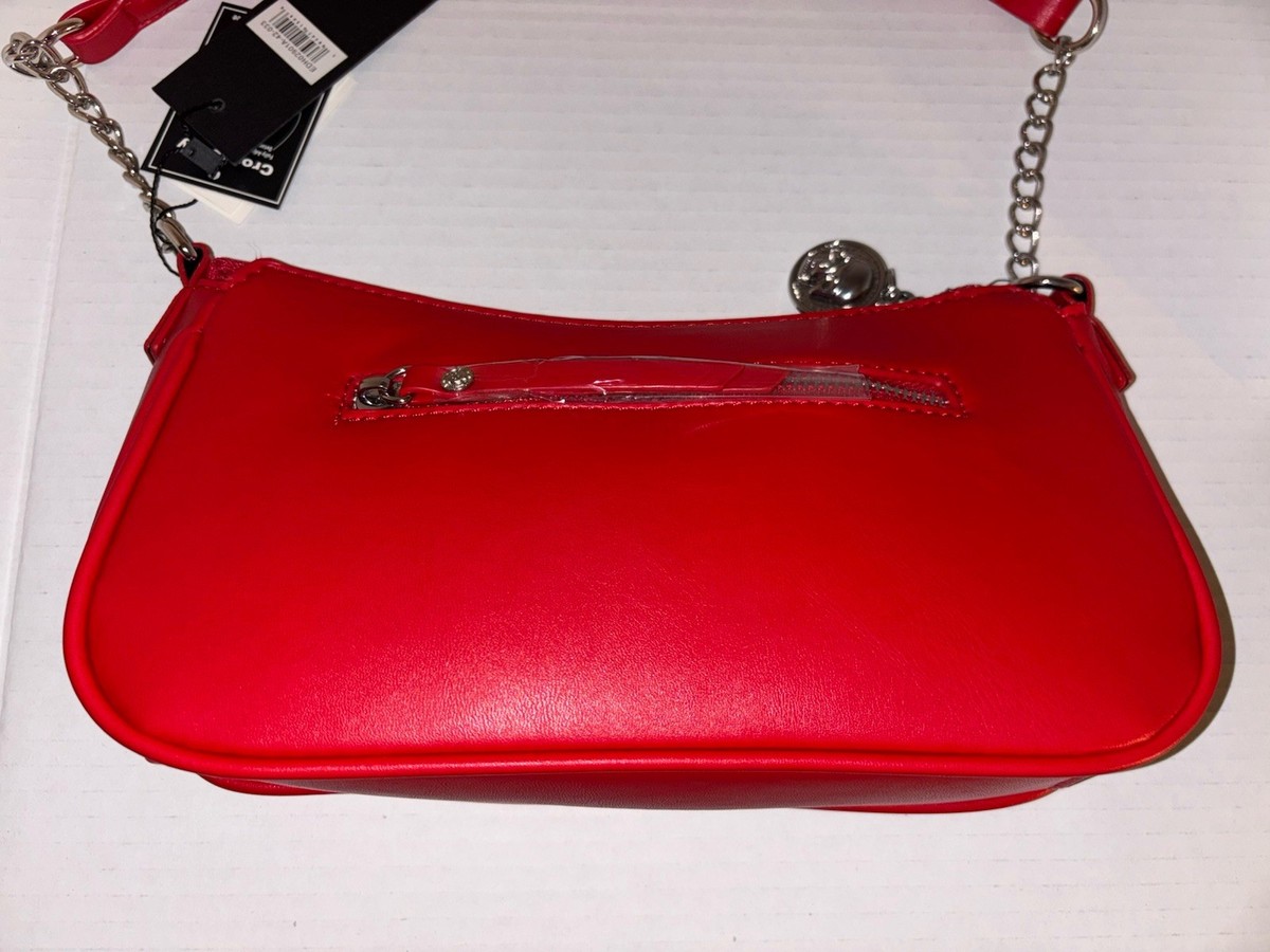 Ed Hardy Red Skull Design Belt Bag Ed Hardy Red Logo Crossbody Clutch Bag Cross | Mercari main image 3