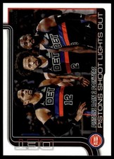 2025-26 Topps Pistons Rain 3 Pointers: Pistons Shoot Lights Out #279