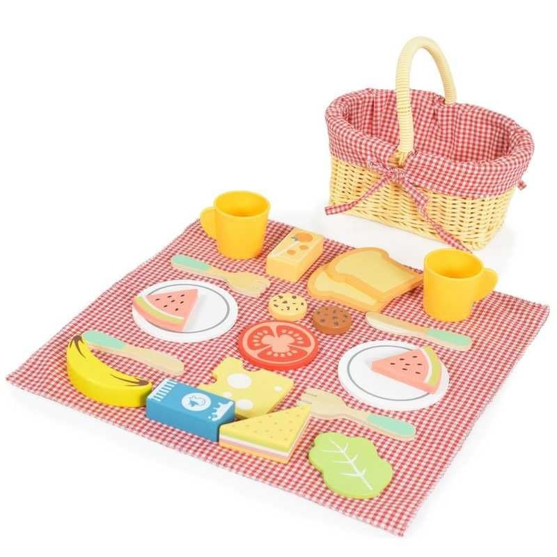 Деревянная корзина для пикника Tooky Toy TK454 6990₽