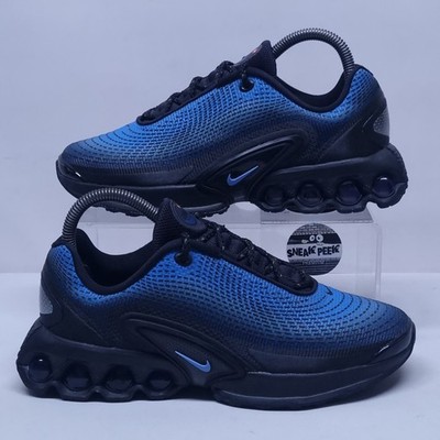 Nike Air Max Dn - UK Größe 4,5 - Turnschuhe Blau Schwarz Sneaker Schuhe Jungen / Mädchen 