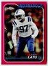 2024 Topps Chrome Laiatu Latu Rookie #247 Pink Refractor RC /399