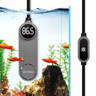 Small Fish Tank Heater - Mini Aquarium Heater, 50w Submersible Turtle Heater .