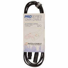 American DJ AC3PDMX10PRO 10' 3-Pin Heavy Duty DMX Cable