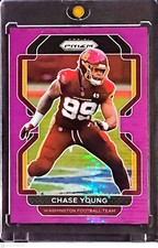 Chase Young - Washington Commanders Football Card Singles - Free Ship 4+. rookie card picture