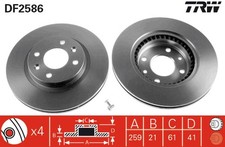 Disque de frein Nissan KUBISTAR