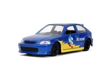 1997 Honda Civic Type R Blue 132 Diecast Car Jada Toys 35482 1997 Honda Civic Type R Blue 132 Diecast Car Jada Toys 35482