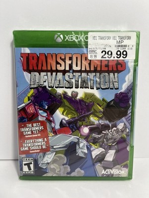 Transformers Devastation Xbox One - Brand NEW - Factory Sealed
