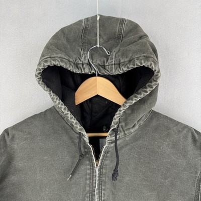 Carhartt Jacket Mens XL Moss Green J130 MOS Canvas Quilted