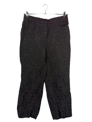 JOSEPH Pantalon en jersey Dames Pantalon T EU 42 noir style décontracté - Photo 1/4