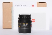  BRAND NEW Leica Summicron-M 50mm F/2 Lens 6Bit Black 11826