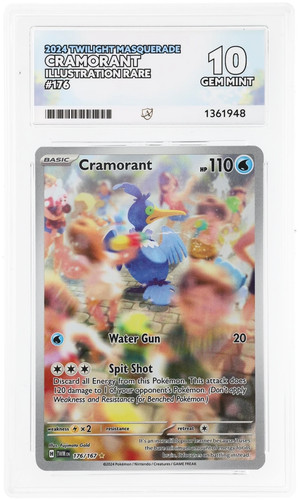 Cramorant graded ACE 10 for sale on eBay