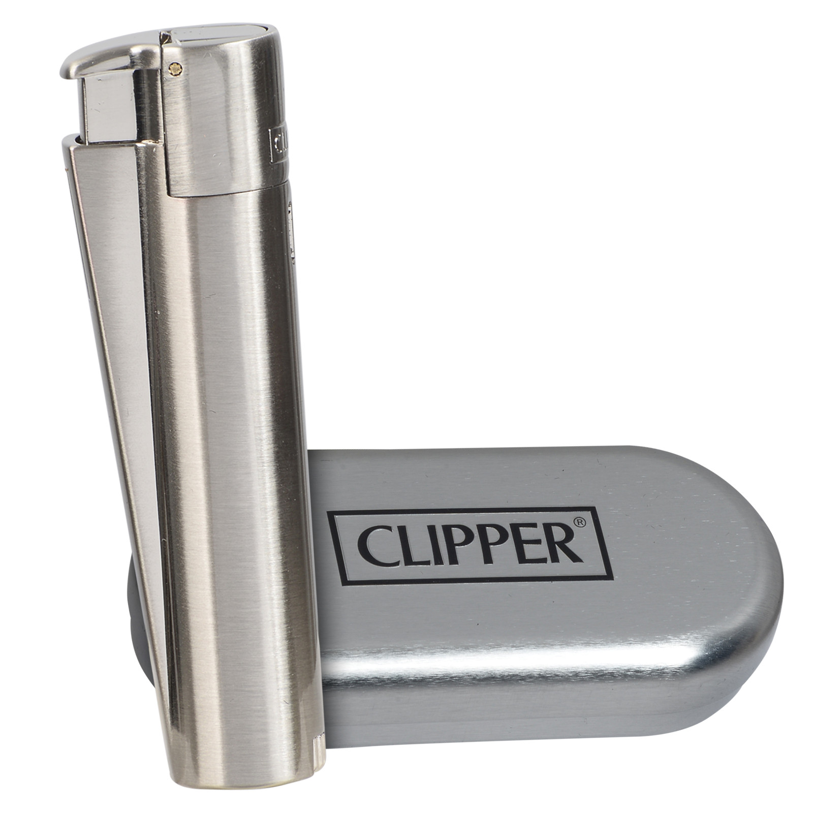 - Refillable, Includes Case. Silver Jet Butane Lighters