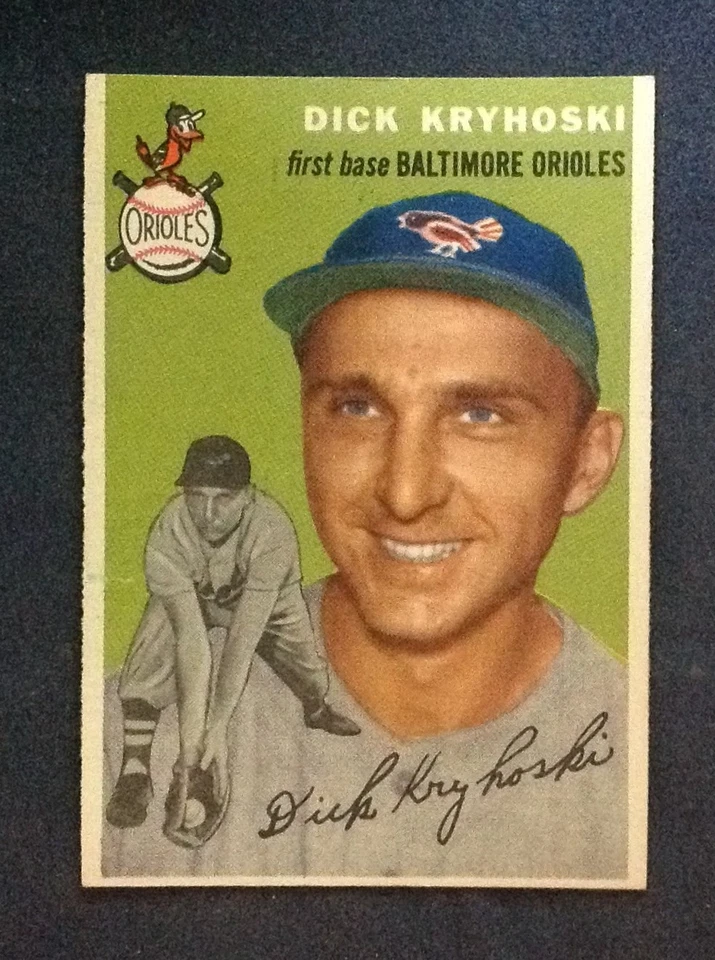 1954 Topps Baseball Pick A Card Complete Your Set EX-EX-MT-NM #2-249 TUCK - Image 3 of 4