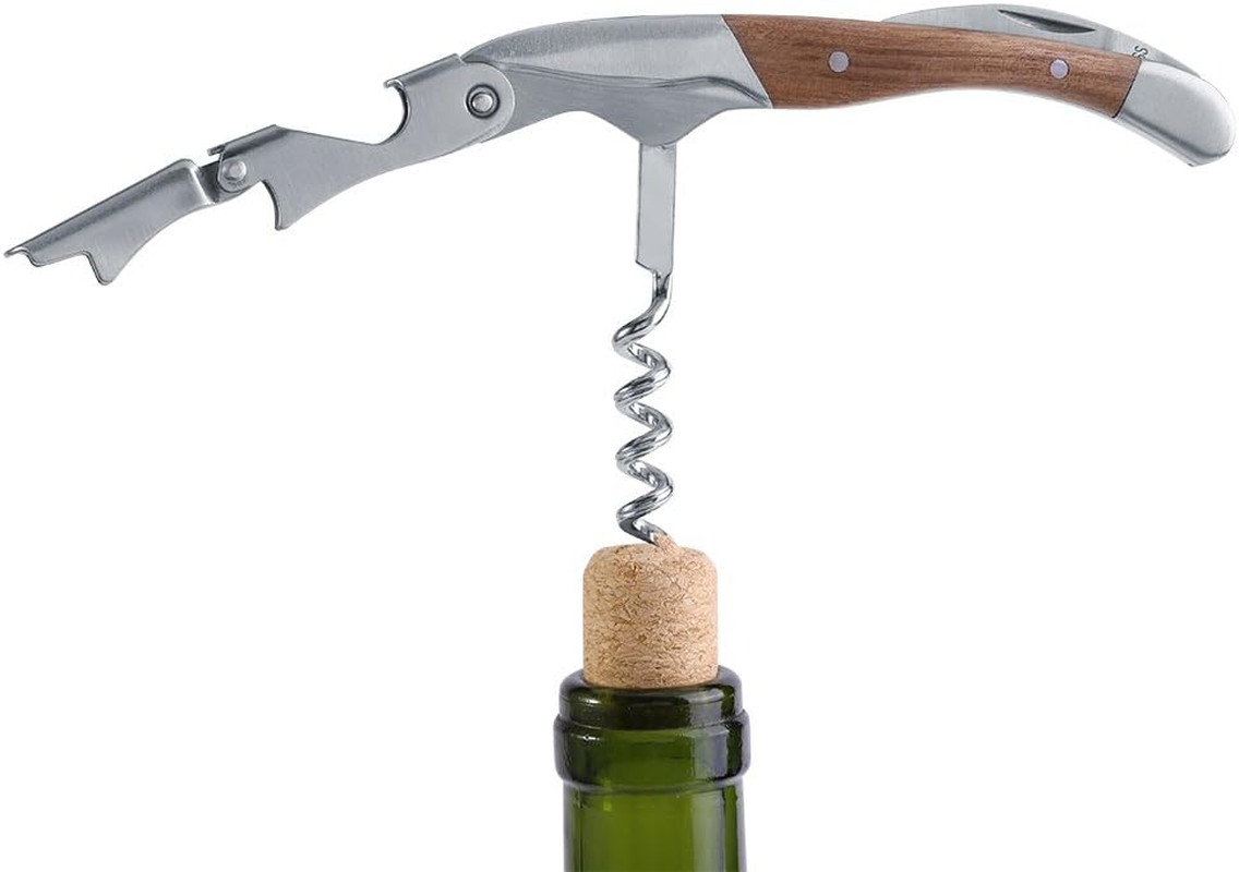 Apribottiglie Vino Multifunzionale in Legno | Design da Sommelier