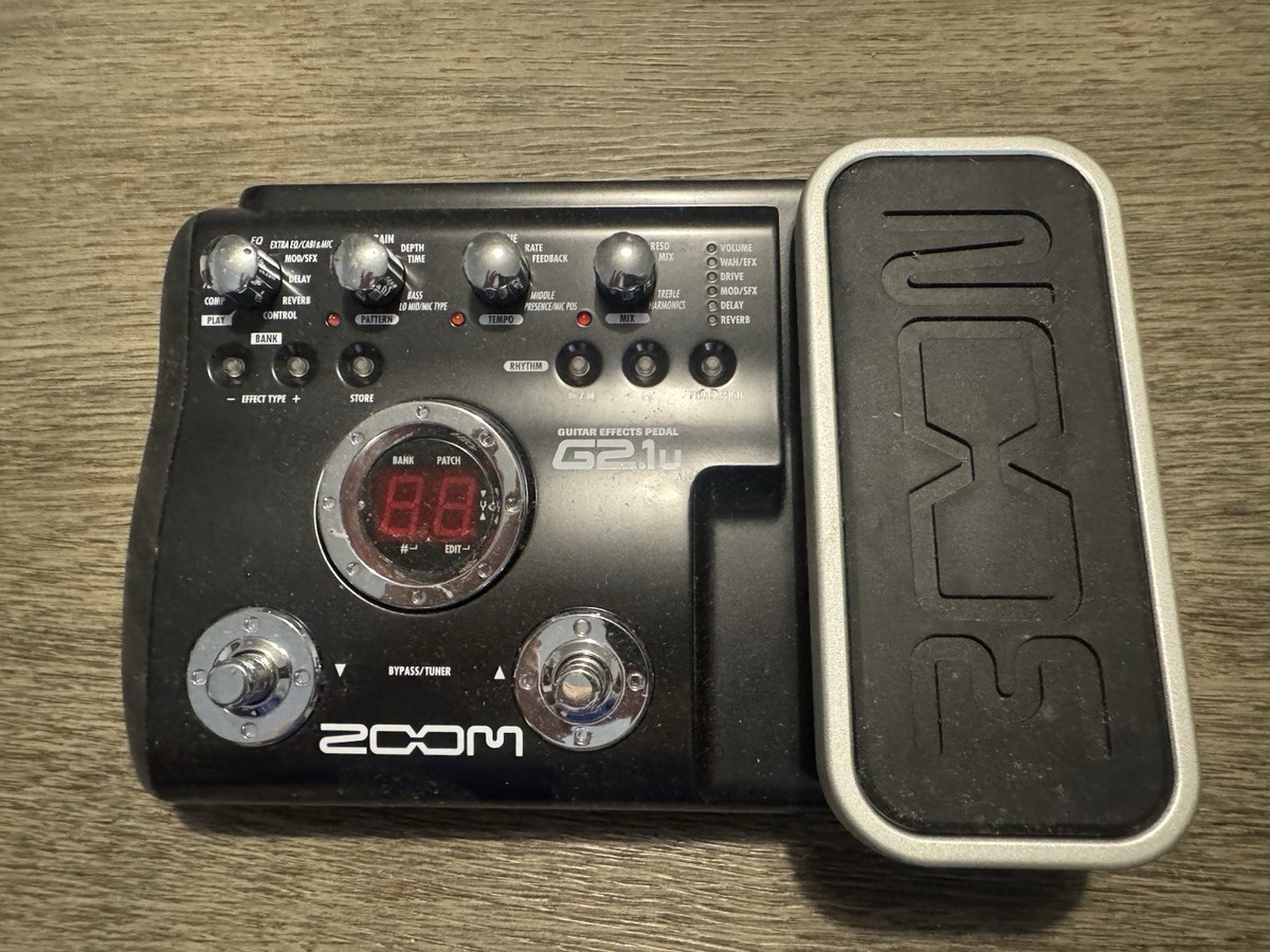 ZOOM G2.1u ギターエフェクター　新品 Zoom G2.1u Multi-Effects Guitar Effect Pedal for sale online | eBay