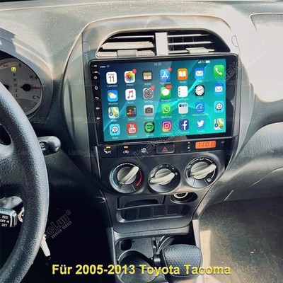 For 2005-2013 Toyota Tacoma Apple Carplay Car Stereo Radio RDS Android 15.0 64GB