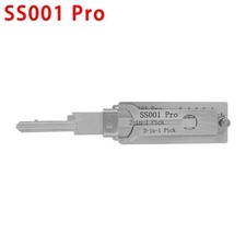 2-in-1 Stainless Steel Key Decoder SS001 PRO Lock Decoder Repair Tools