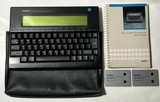 Tandy Portable Word Processor WP-2 Model 26-3930 - Manual, Case, 32K Memory Card
