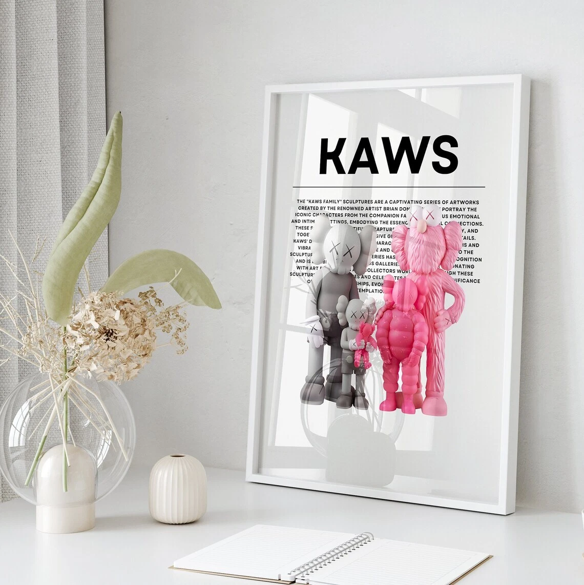 KAWS × Laforet Promo Poster KAWS × Laforet Promo Poster