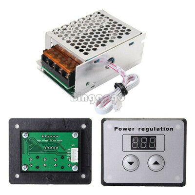 1PCS AC 220V 4000W SCR Controller Thyristor Digital Control Voltage Regulator